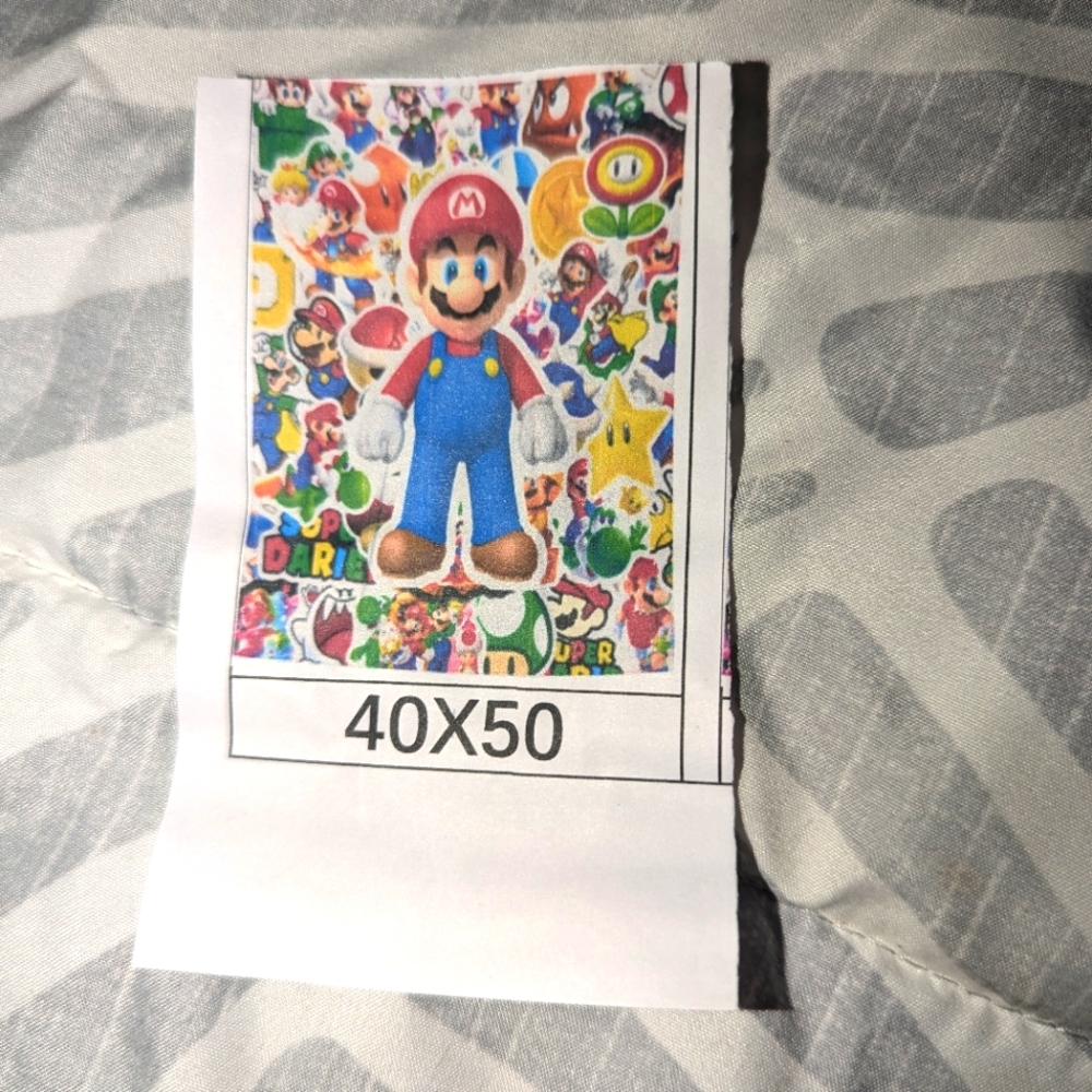 New Mario blanket - Picture 2 of 2